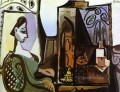 Jacqueline in Studio 1956 cubism Pablo Picasso